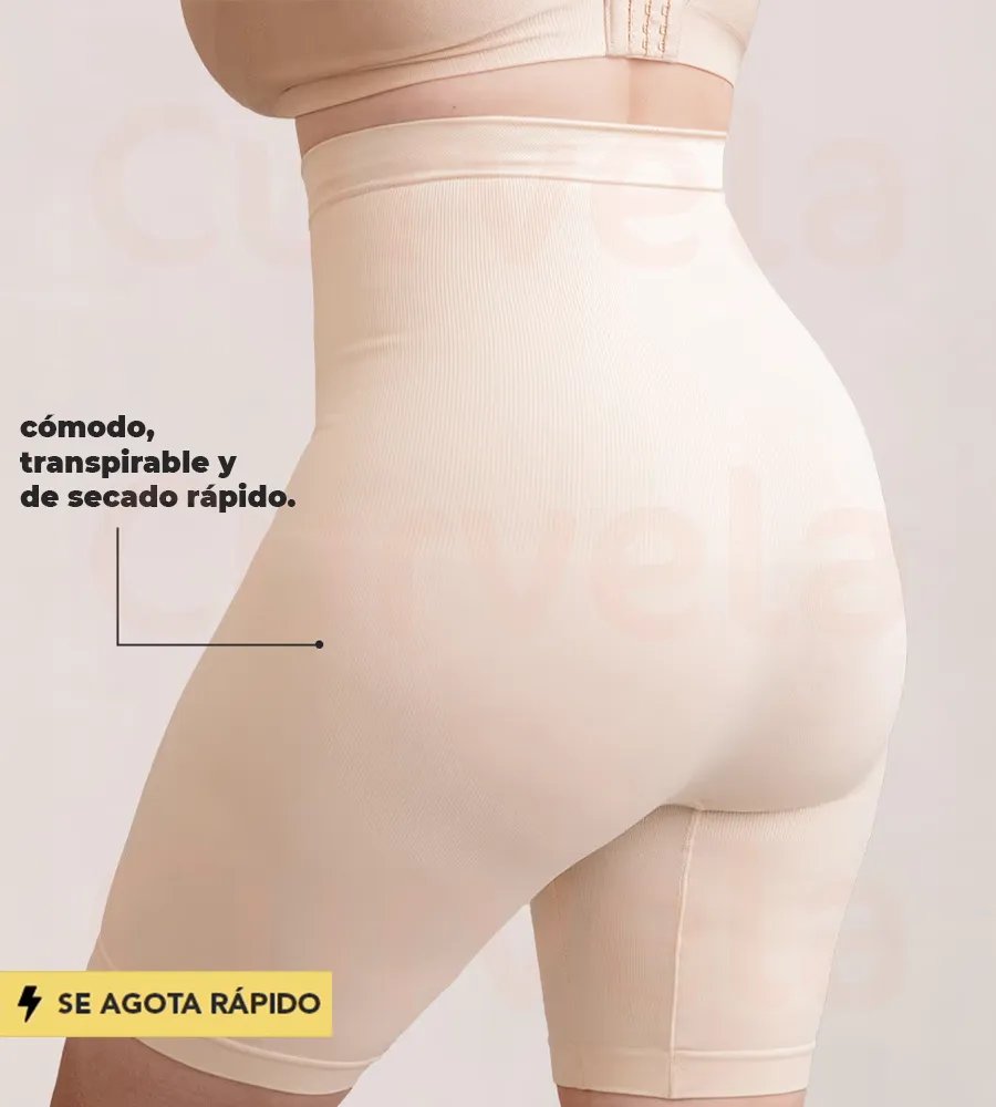 Short Moldeador Talle Alto con Control de Abdomen