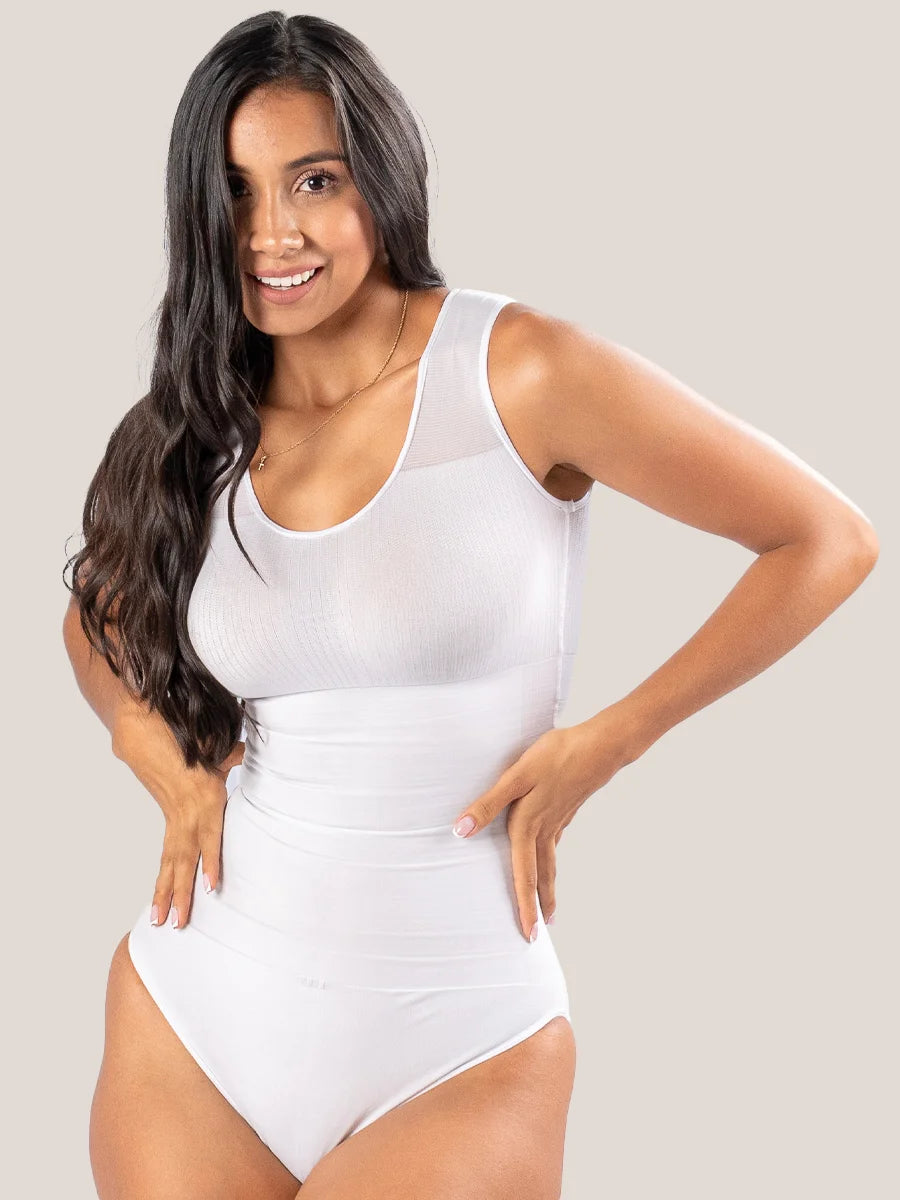 Body Moldeador Manga Ancha de Uso Diario con Control de Abdomen